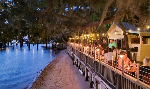 waterfront dining St. Augustine, Cap's on the Water